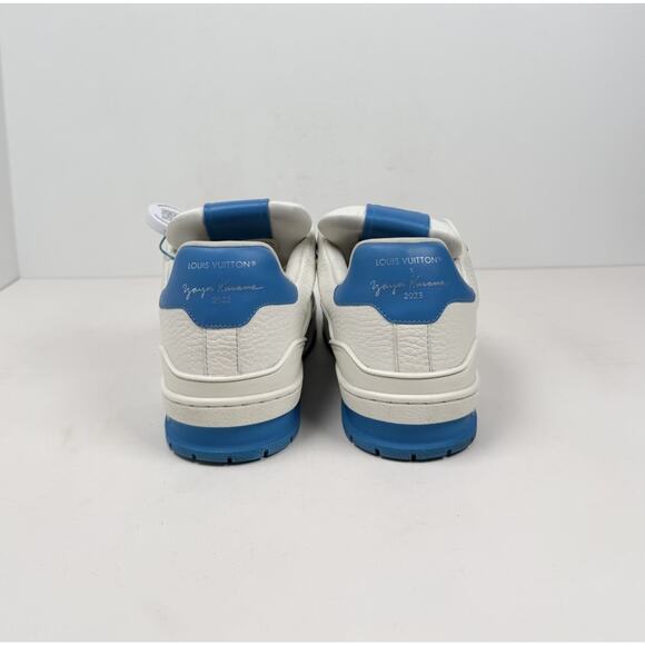 Size 6.5LV/7.5US - Louis Vuitton x Yayoi Kusama Trainer💙 RETAIL $1.4K! - Picture 4 of 10